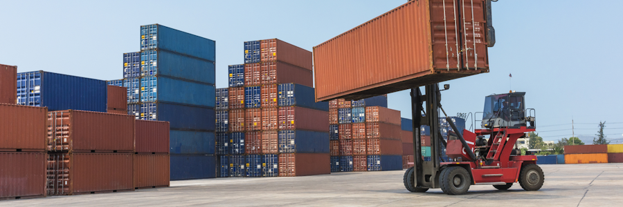 Lift Trucks for Shipping Logistics