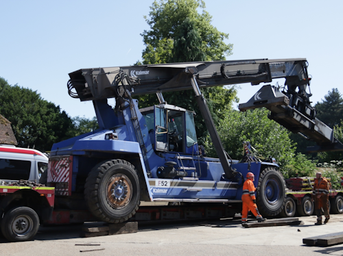 Delivering a Container Handler to Ghana